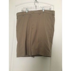 Roundtree & Yorkee Casual Shorts Dark Khaki Men's Size 38